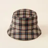 Emmer Hat 2021 Plaid Design Canvas Zomer Travel Sunscreen Fisherman's