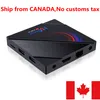 EXPÉDIÉ depuis le canada H96 MAX h616 allwinner 6K Smart TV Box 2.4G/5G Wifi BT4.0 Media Set Top 2g 16g Android 10.0