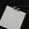 2022 G Fashion classic C letter Hoop & Huggie for women to send lover diamond gold party all-match earrings jewelry gift