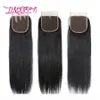 Weaves closure Human hair Straight 4x4 lace closure Mongolian virgin hair Cheap clousures online selling on dhgate From lique1603707