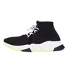 running Outdoor shoes sneakers speed trainers for men women Lace Up Black white Clearsole mens