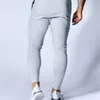 Jogging broek mannen sport joggingbroek katoen running sportschool joggers trackpants slim fit bodybuilding broek x0615