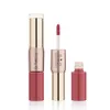 O.TWO.O 2 en 1 Rouge à lèvres liquide mat et brillant à lèvres Maquillage Hydratant Longue Durée Imperméable Velours 12 Couleur 9107 #