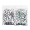 Decorazioni per nail art 1440 pezzi/borsa SS16 Flatback Non fissi in cristallo trasparente Strass AB Accessori per l'abbigliamento