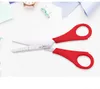 Wholesale Plastic kids safety scissors DIY scale ruler scissor child stationery office student shears SN2616