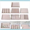 Microfiber Jewelry Pouch Wholesale Beige Veet Jewelry Trays Organizer Display ADN STRALTER