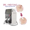 Multifunzionale 3 in 1 Opt IPL Laser ND YAG TATTOO Rimozione del tatuaggio portatile permanente Fast Depilazione della pelle di ringiovanimento della pelle