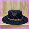 新しいSoildバケツの帽子女性のファッションウールの帽子の帽子メンズフォーマル帽子フィットトライアングル野球キャップカスケートレディース高品質HUT D219035FF