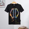 PLEIN BEAR T-shirt Hommes Designer T-shirts Strass Crâne Hommes T-shirts Classique Haute Qualité Hip Hop Streetwear Tshirt Casual Top T-shirts PB 16264