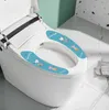 Almofada de Assento NewToilet adesivos PVC banheiro lavável adesivo Aniaml Impresso Coxim de almofada reutilizável Pasteiro suprimentos domésticos RRB11625