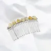 Clips de cheveux Barrettes Bijoux en cristal naturel mariage Amethystes Amethystes Plats en pierre Tachers Tuck Peigt Bandeau de bande French Clip Accessoires