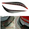 2 pezzi universale anteriore paraurti posteriore diffusore per labbra Splitter pinne spoiler corpo canard valenza mento Tuning auto Canard accessori auto