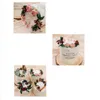 Vela de incenso enlatada flor imortal mesa de natal decoração para casa presente de feriado romântico presente de dia dos namorados