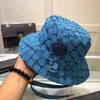 Męskie kobiety projektanci wiadro kapelusze moda wielokolorowy pełny list czapka baseballowa Casquette Bonnet Beanie Luxurys Fedora Dopasowane Czapki Kapelusz Słońca