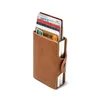 Titulaires de cartes 2021 Magic Trifold Rfid Titulaire Portefeuilles Hommes Femmes Cuir Slim Mini Portefeuille Petit sac d'argent Business Purses264V