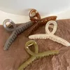 Projektant Damski Hairclips Dla Lady Lucite Solid Hair Klips Z Pieczęci Kobiety Dziewczyna Wysokiej Jakości Barrette Moda Akcesoria do włosów Cztery kolory