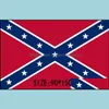 バナーフラグお祝いのパーティー用品ホームガーデン南軍の南北戦争旗のバトル2サイドプリントナショナルポリエステル90x150cmドロップ