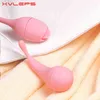 NXY Eggs XVLEPS Vibratore a doppio uovo per le donne Palline vaginali Giocattolo per leccare la fica Stimolatore del clitoride Lingua femminile Masturbatore Macchina per adulti 1211