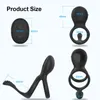 NXY Cockrings Wireless Penis Vibrating Ring For Men Cockring Vibrator Retardant Ejaculation Delay Remote Control Sex Toy Adult 18 Male Chasity 1123