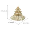 Modelowe zestawy domowe popularne budowanie mózgu 3D drewniana drewniana świątynia świątynia nieba Model Model Construction Manual DIY dla dzieci zabawki