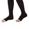 Collants de compression Unisexe 30-40 mmHg Bas de soutien gradués pour infirmières Attelles de tibia Vol Voyage Varices 211204