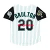 Zszyty niestandardowy Darren Daulton 1997 Florida Home Road World Series Jersey Dodaj nazwę Numer Baseball Jersey