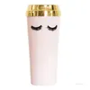 Travel Mug Reusable Smoothie Plastic Iced Eyelash Tumbler Double-walled Ice Cold Drink Coffee Cup Sea Shipping T2I51821