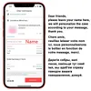 Benutzerdefinierte Name Initialen Silikon Telefon Abdeckung für iphone 13 Fall 12 Pro 11 8 Plus SE 2020 X XS Max funda XR 6 6s 7 Paare Coque DIY Y8764631