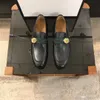 A1 SCARPE DA VESTITO DA UOMO IN VERA PELLE fatte a mano Design ITALIANO di alta qualità Colore blu marrone SCARPE da sposa a punta lucidate a mano 33