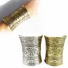 30style Vintage Gypsy Bangles Ethnic Zinc Alloy Boho Jewelry Antique Silver Color Carved Statement Wide Cuff Bracelets for Women Q0719