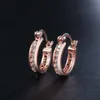 Cuelga los pendientes de los cristales de la plata esterlina 925 de la fábrica directa de la lámpara para el banquete de boda de la joyería de la moda del oro 18K del circón C291y