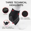 Ankle Support Compression Cover Outdoor Sports Anti-sprain Basketball Soccer Mountaineering Socks Protective Gear