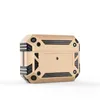 For Airpods Pro Silicone Cases Skin PC TPU Shock-Absorbing Protective Case with Keychain Hook Crashproof Air Pods 1 2 3 Earphone Shell Cover Accessories