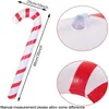 88cm/35inch Inflatable Christmas Canes Classic Lightweight Hanging Decoration Lollipop Balloon Xmas Party Balloons Ornaments Adornment Gift JY0776