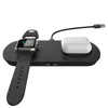 QI wireless desktop charger 2 in 1 for iphone 11 series strong magnet Charging station works with apple watch 3 4 5 6SE9400504