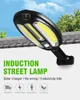 Lampa słoneczna 96cob 138cob 66led 100led Outdoor Pir Motion Sensor Light Light IP65 Wodoodporna Ulica Ogrodowa Pilot