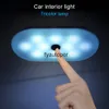LED Car Interior Reading Light Backseat Ceiling Roof Kits Square Touch Magnetic Night 1Pcs