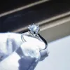 Женщины Sparkly Diamond Open Ring MultiStyle Свадебный участок Кольца Подарок для любви Подруга Мода Украшения Аксессуары