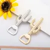 new Cactus Bottle Opener Beer Accessories Party Favor Return Gift for Guest Wedding Souvenir Birthday Bridal Shower EWB7976