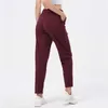 Lu-159 Pantaloni da donna Pantaloni sportivi da yoga Pantaloni larghi con coulisse Vita elastica Abbigliamento da palestra Corsa Fitness Casual Capris Pantaloni da allenamento Trous268S