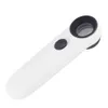 15X Microscope Multifunctional Portable Handheld Magnifier Loupe Magnifying Glass Tool Loupes With 2 LED Light Lamp