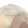 4x4 Lace Closure Blonde Bob Perg Blondynka Peroga Remy ludzkie włosy proste krótkie bob peruka środkowa część płynna koronkowa peruka przednia