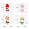 Christmas Doll with Jingle Bells Pendant Decoration Xmas Tree Hanging Ornaments Holiday Party Decor PHJK2109