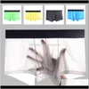 Apparel Drop Delivery 2021 5Pcs Mesh Shorts Underwear Cool Ice Silk Mens Boxer Underpants Super Breathable Men Sexy Slim Man Panties Transpar