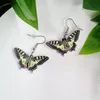 Papillon ailes boucles d'oreilles charme longue mariée femme mode animaux boucles d'oreilles Imitation cigale aile boucle d'oreille