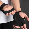 Wrist Support Fitness Gloves Hand Palm Protector With Wrap Bodybuilding Power Weight Lifting Drop