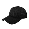 Full Hollowed Out Mesh Cap Favor Women Summer Sun Peakedcap Outdoor Fashion Ponytail Caps Andningsbar Casual Ball Hat ZYY935