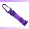 Mesh Marble Key Ring Braid Mesh Tube med Glass Ball Stress Relief Toy With Carabiner Clip Finger Fun Desktop Game Bag Pendant H4109ZN8831107