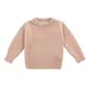 Maglioni da ragazza Abbigliamento invernale Giacca in visone imitazione Maglione 1-3 anni Cappotto caldo per bambini 211201