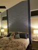 Art3d 50x50cm Grå väggpaneler PVC Wave Board texturerat ljudisolerad för vardagsrum sovrum (pack med 12 kakel)